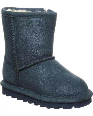 BEARPAW ELLE TODLER ZIPPER AZUL