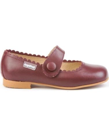Schuhe-De-Niña-ANGELITOS-BAILARINAS-1512-ROJO