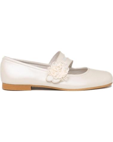 Ballerines pour Fille ANGELITOS COMUNION 991 BEIGE