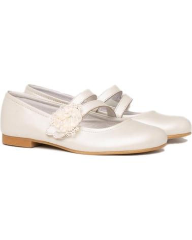 Ballerines pour Fille ANGELITOS COMUNION 991 BEIGE
