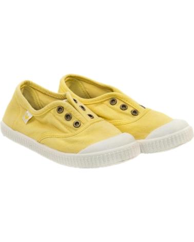 Zapatillas deporte de Niño WALK IN PITAS 8-1 INGLES AMARILLO