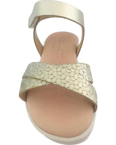 Sandálias de Menina COQUETTE KIDS SANDALIAS 15003 GOLD