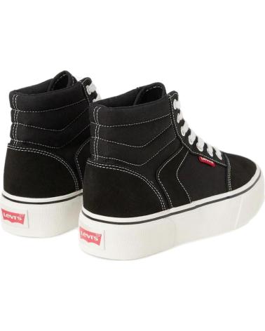 girl Zapatillas deporte LEVIS HIGH PHILADELPHIA MID VNYC0010T NEGRO