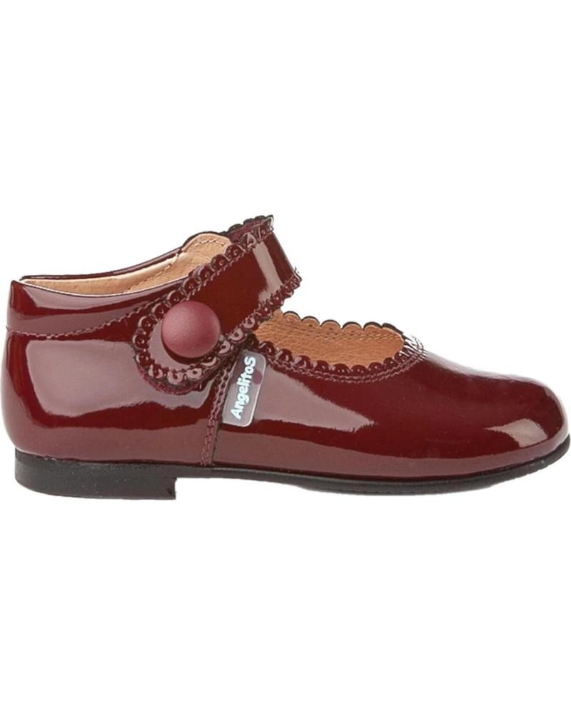 Chaussures-De-Niña-ANGELITOS-BAILARINAS-1502-ROJO