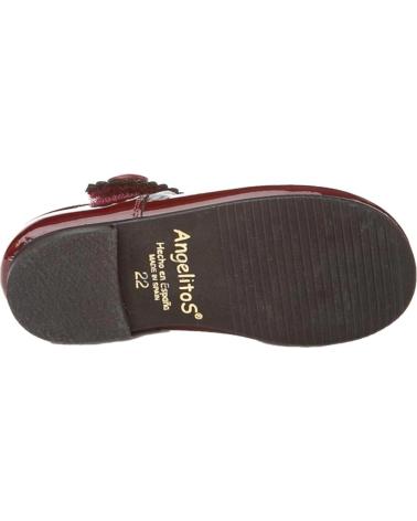 Chaussures-De-Niña-ANGELITOS-BAILARINAS-1502-ROJO