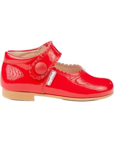 Ballerines pour Fille angelitos BAILARINAS 1502 ROJO