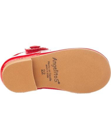 Ballerines pour Fille angelitos BAILARINAS 1502 ROJO