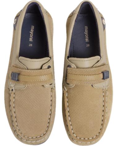 Halbschuhe für Junge MAYORAL MOCASINES 43393 BEIGE