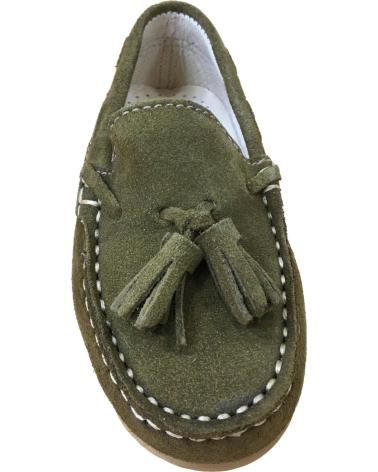 Halbschuhe für Junge  V-146-14 MOCASIN BORLAS VERDE