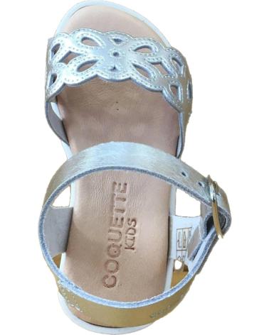 Sandalen für Mädchen COQUETTE KIDS SANDALIAS 15108 METáLICO