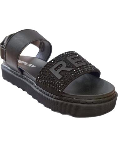 Sandals-De-Niña-REPLAY-ALICANTE-JR-JT420001S-NEGRO