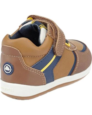 boy Mid boots MAYORAL BOTAS 42336 BOTIN PRIMEROS PASOS VELCRO ECOFRIENDS MARRóN
