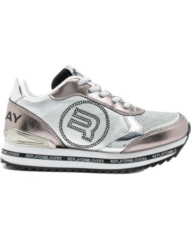 girl Zapatillas deporte replay DEPORTIVA CASUAL METáLICO