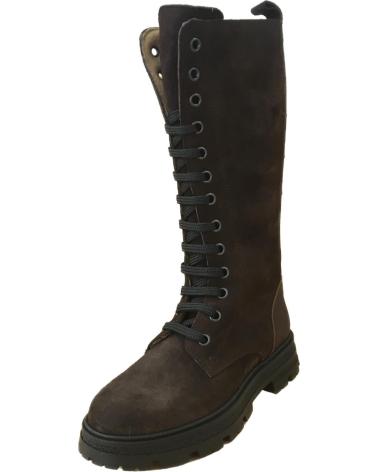 girl boots YOWAS BOTAS 24610 BOTA CORDONES MARRóN
