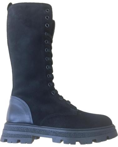 girl boots YOWAS BOTAS 24610 BOTA CORDONES NEGRO