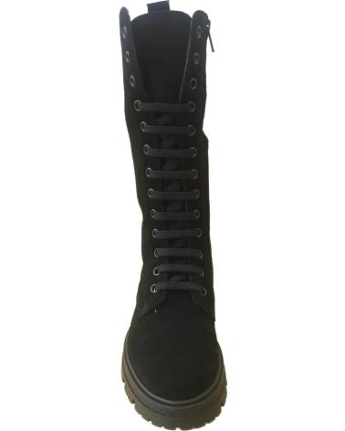 girl boots YOWAS BOTAS 24610 BOTA CORDONES NEGRO