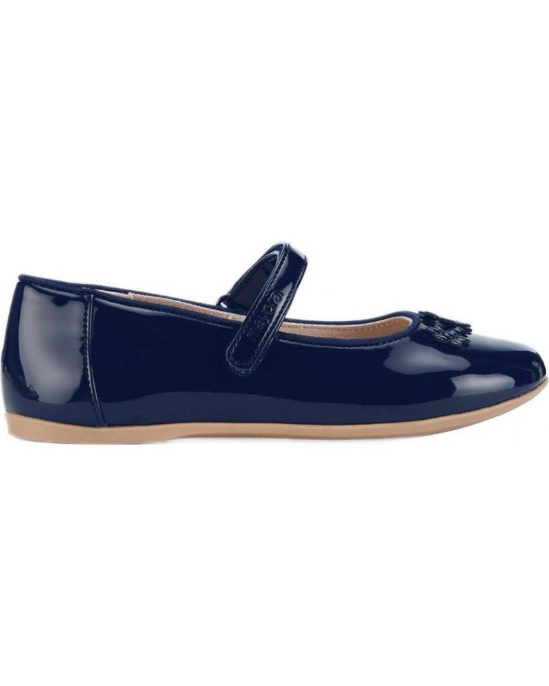 Zapatos de Niña mayoral MERCEDITAS CHAROL MARINO 43433 AZUL MARINO