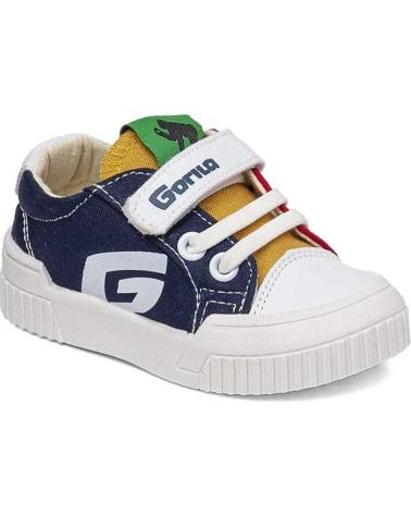 Trainers-De-Niño-GORILA-ZAPATILLAS-DEPORTE-76501-NAVY-ROJO-MICK-VARIOS-COLORES