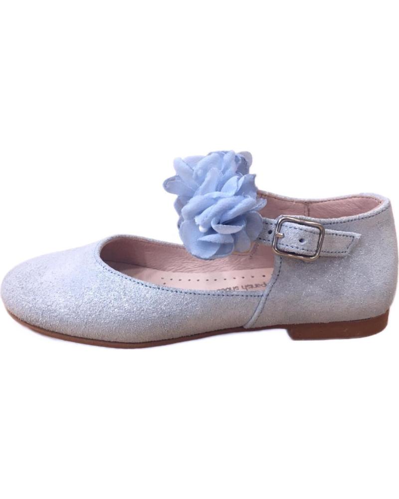 Sapatos de Menina YOWAS BAILARINAS 25501 COMUNION AZUL