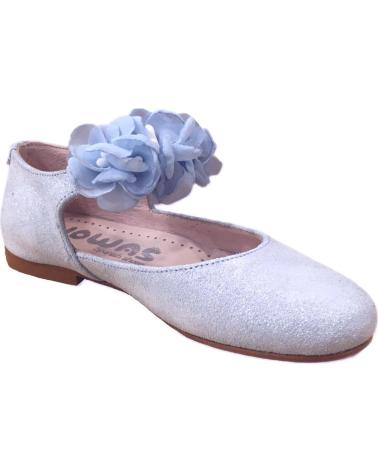 Sapatos de Menina YOWAS BAILARINAS 25501 COMUNION AZUL