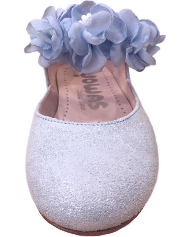 Sapatos de Menina YOWAS BAILARINAS 25501 COMUNION AZUL