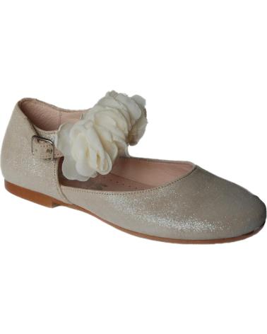 Schuhe für Mädchen YOWAS BAILARINAS 25501 COMUNION BEIGE