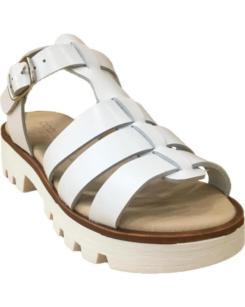 Sandals-De-Niña-COQUETTE-KIDS-SANDALIAS-15212-V-BLANCO
