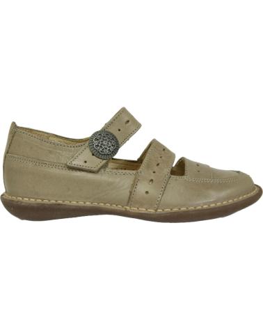 Schuhe für Mädchen COLORES SHINY BEIGE