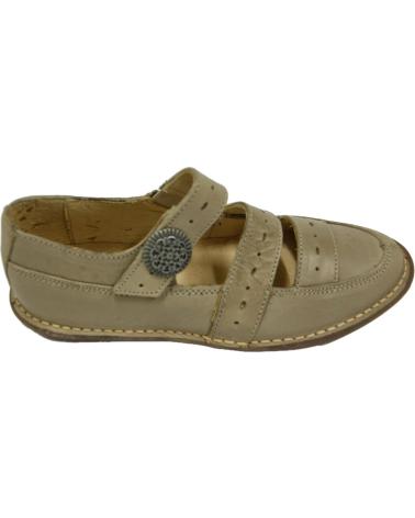 Schuhe für Mädchen COLORES SHINY BEIGE