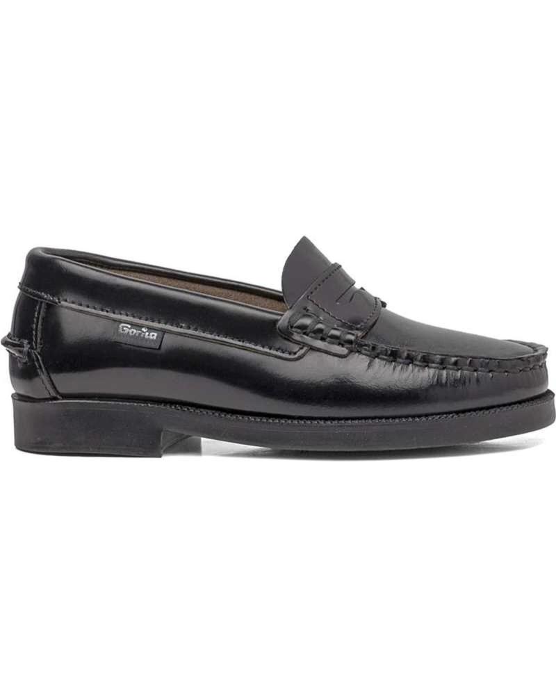Halbschuhe für Mädchen GORILA MOCASINES 1506 NEGRO