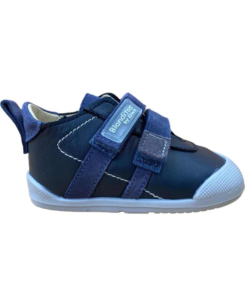 Sapatos de Menino CRIOS BLANDITOS DE CRIOS CARLO AZUL