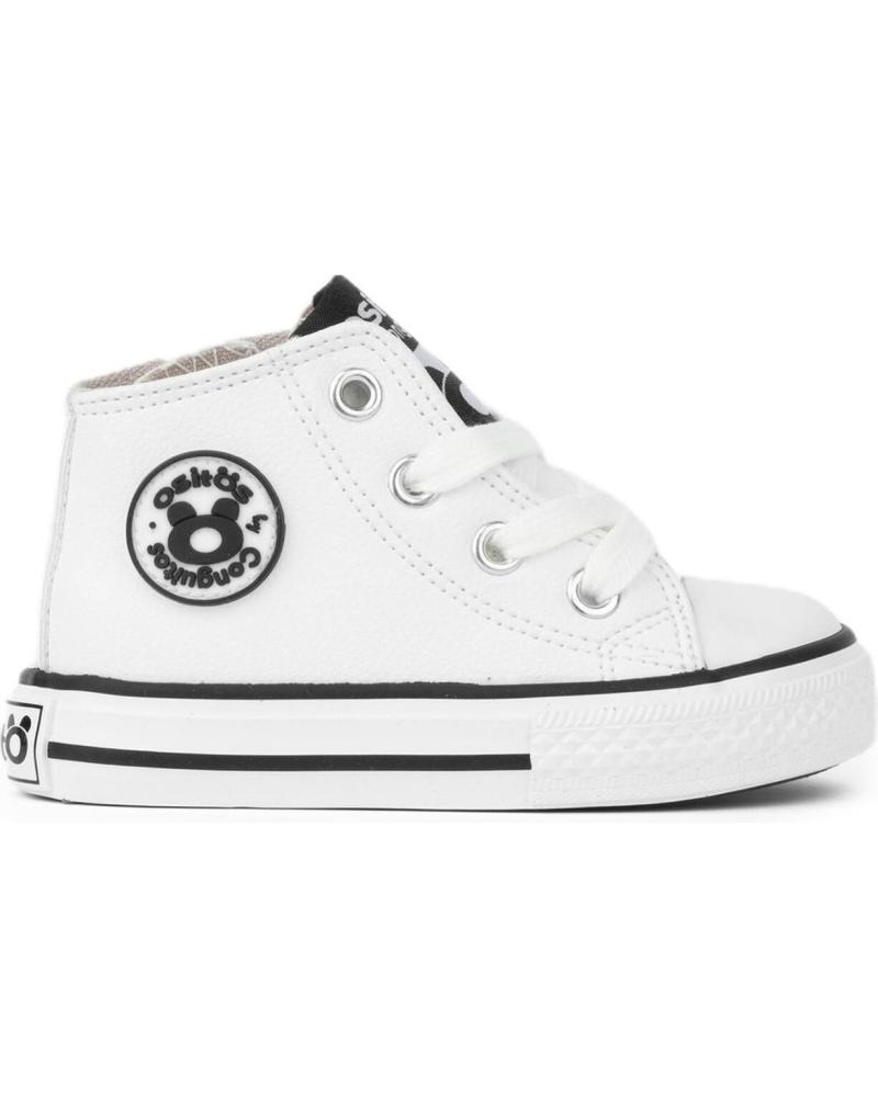 SAPATILHAS CONGUITOS OSSH141030 URSINHO BRANCAS BLANCO