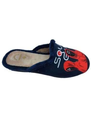 Pantufas de Homem  ZAPATILLA JUEGO DEL CALAMAR MARINO