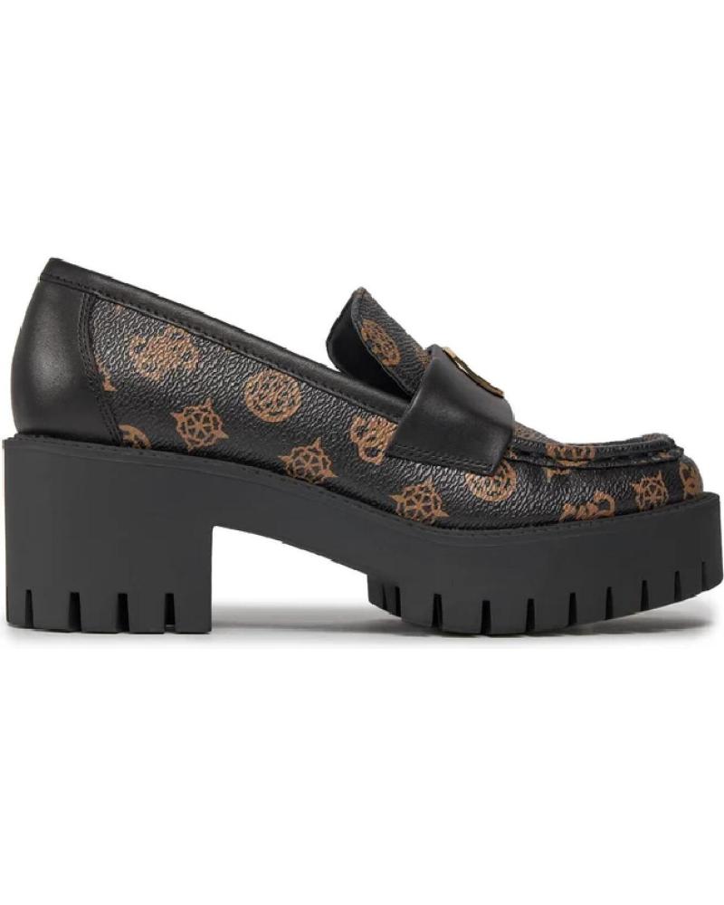 Mocasines de Mujer GUESS WANYE FL8WYE FAL14 NEGRO