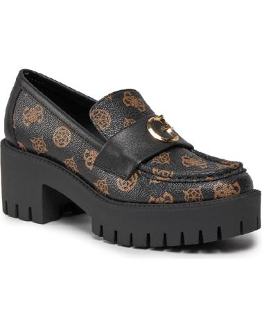 Mocasines de Mujer GUESS WANYE FL8WYE FAL14 NEGRO