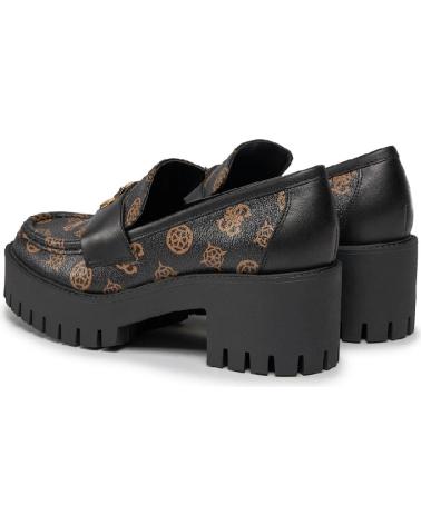 Mocasines de Mujer GUESS WANYE FL8WYE FAL14 NEGRO