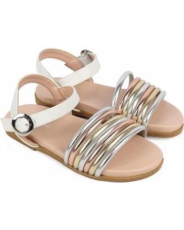 Sandalias de Niña CHIKA10 GUINDA METáLICO
