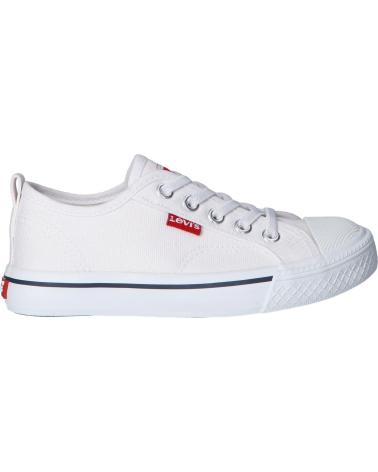 girl and boy Trainers LEVIS VORI0005T MAUI 0061 WHITE