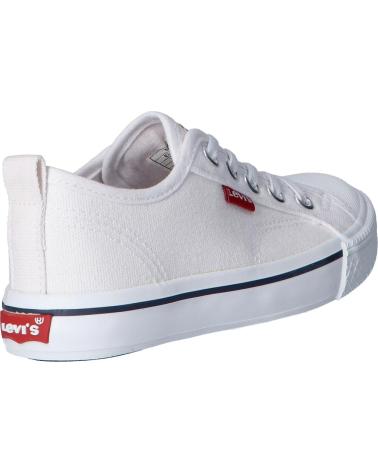 girl and boy Trainers LEVIS VORI0005T MAUI 0061 WHITE