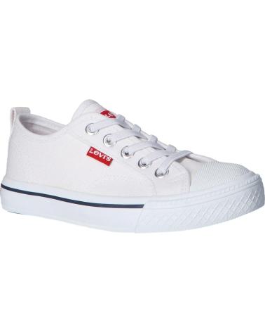 girl and boy Trainers LEVIS VORI0005T MAUI 0061 WHITE