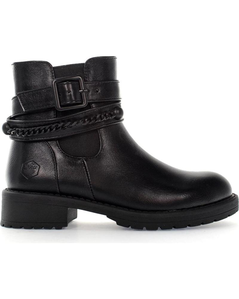 Botas de Menina lumberjack SWEET NEGRO