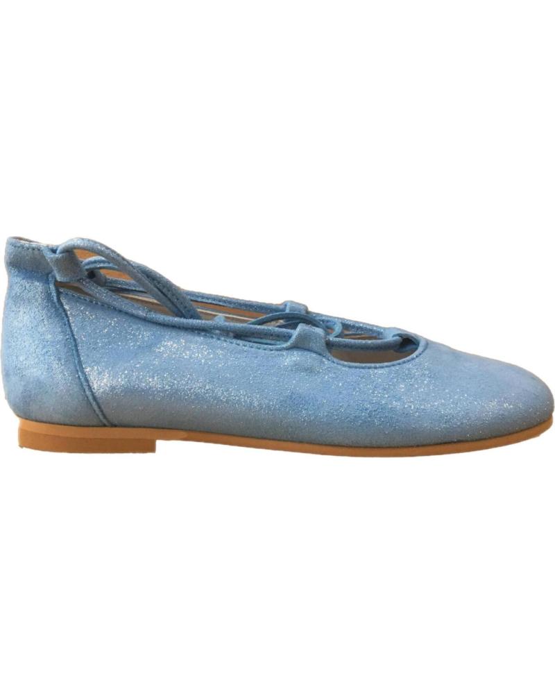 girl Flat shoes COLORES GULLIVER 6T9218 CEREMONIA TURQUESA