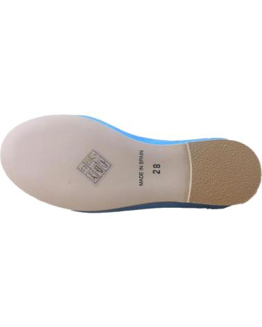 girl Flat shoes COLORES GULLIVER 6T9218 CEREMONIA TURQUESA