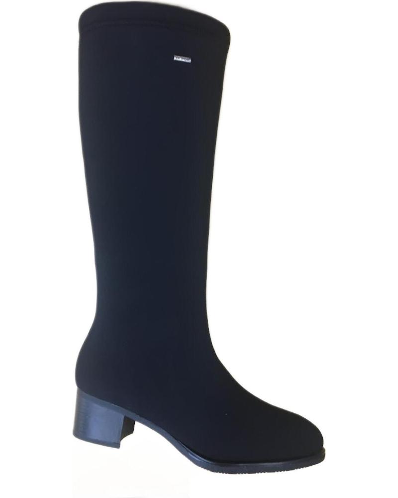 Botas de Mujer  BOTAS 4462 BOTA ALTA LICRA NEGRO