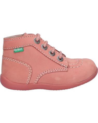 Botines de Niña KICKERS 695074 BONBON-2 131 ROSE CLAIR PERM