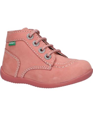 Botines de Niña KICKERS 695074 BONBON-2 131 ROSE CLAIR PERM