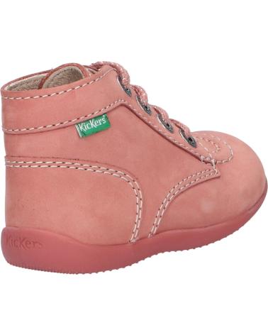 Botines de Niña KICKERS 695074 BONBON-2 131 ROSE CLAIR PERM