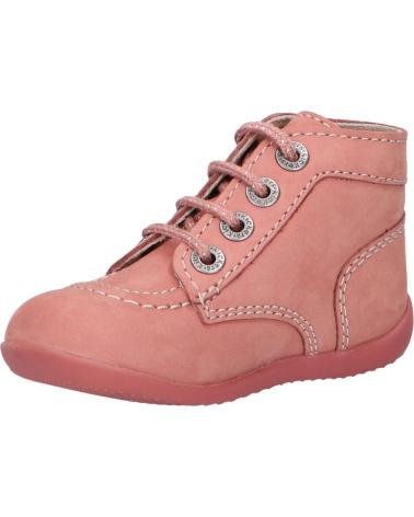 Botines de Niña KICKERS 695074 BONBON-2 131 ROSE CLAIR PERM