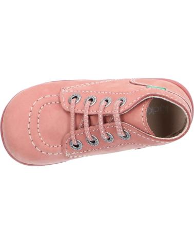 Botines de Niña KICKERS 695074 BONBON-2 131 ROSE CLAIR PERM