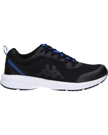 Esportes  de Mulher e Menina e Menino KAPPA 371B7LW GLINCH A0O - BLACK-BLUE ROYAL